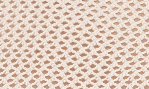 Sanctuary Cotton Open Knit Sweater In Muslin