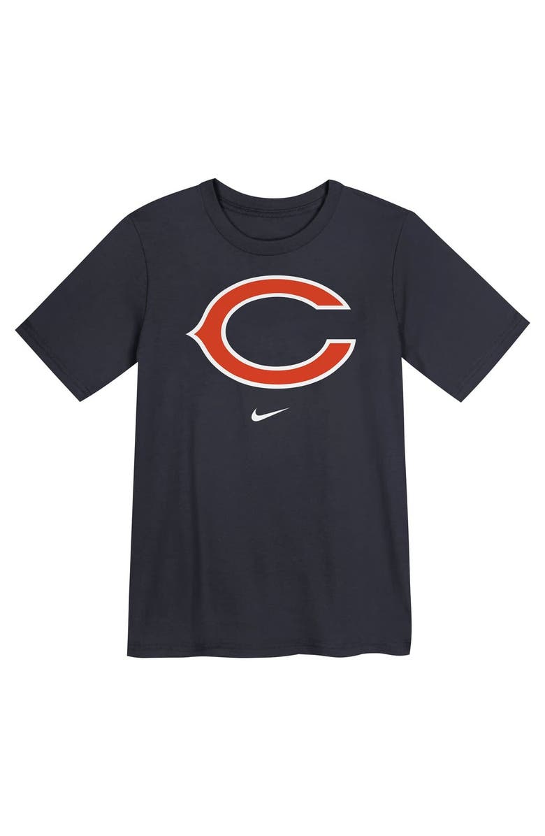 Nike Preschool Nike Navy Chicago Bears Primary Logo Legend Performance T-Shirt, Alternate, color, Navy