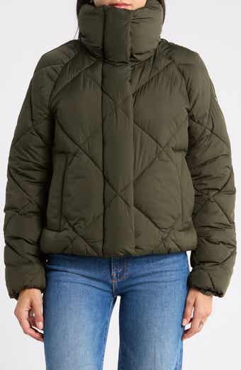 Diamond Quilted Cloud Puffer Jacket