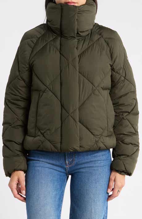 Diamond Quilted Cloud Puffer Jacket