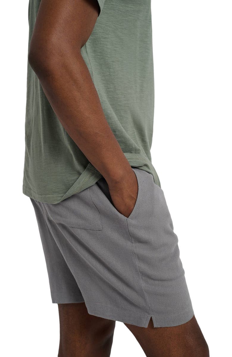 Onia Classic Pull On Linen Short 6", Alternate, color, 