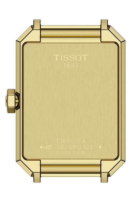 Tissot Srv Bracelet Watch, 30mm In Gold