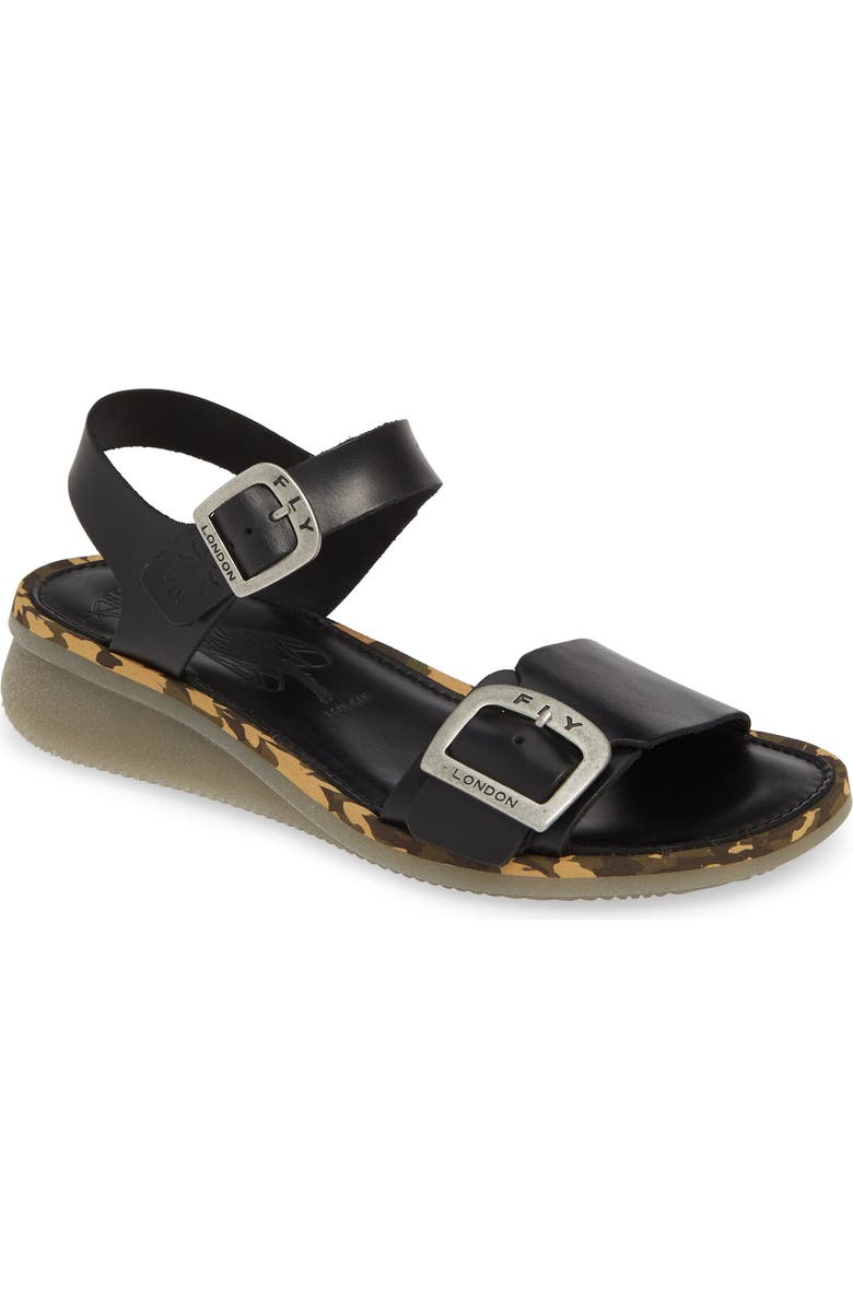 Fly London Comb Sandal, Main, color,