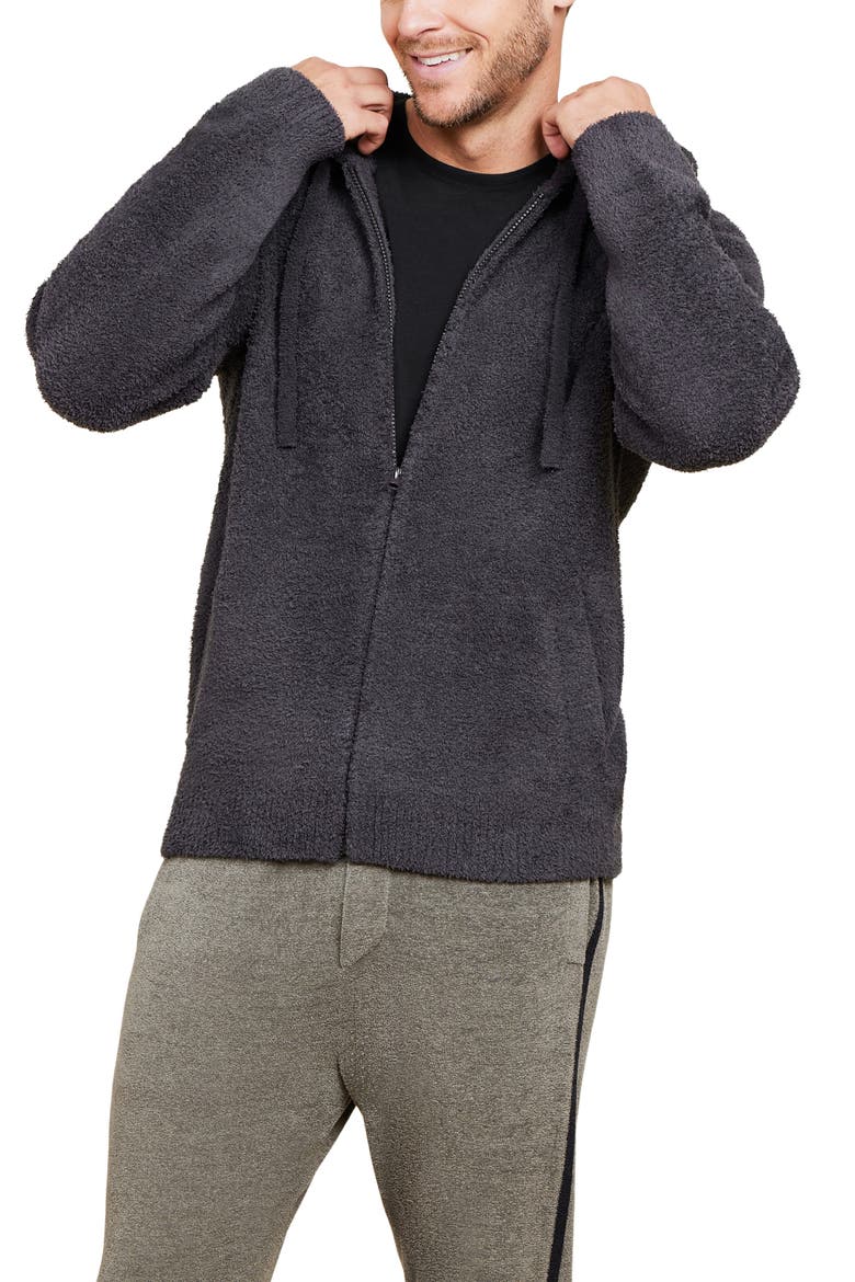 CozyChic® Zip Hoodie, Alternate, color, CARBON