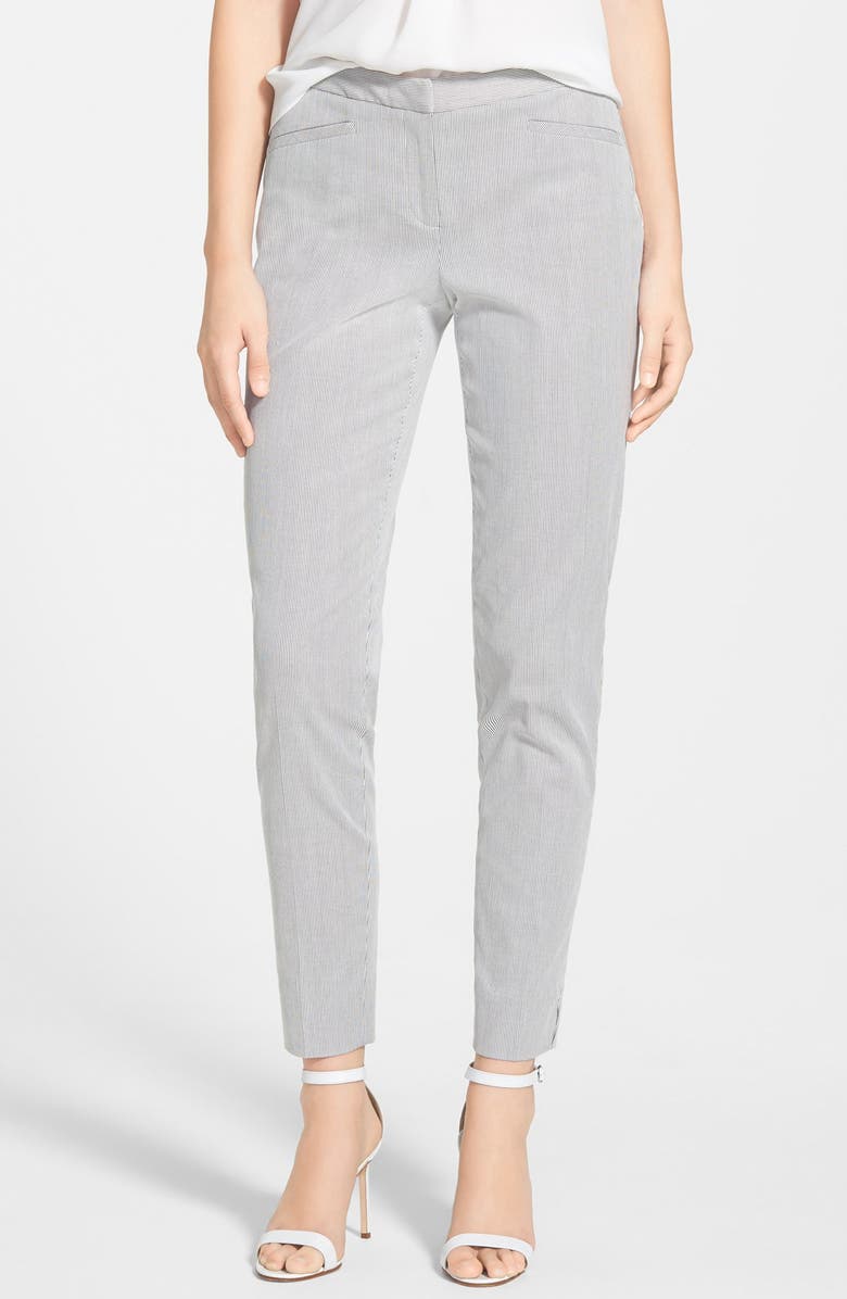 Halogen<sup>®</sup> 'Taylor' Seersucker Pants, Main, color, 