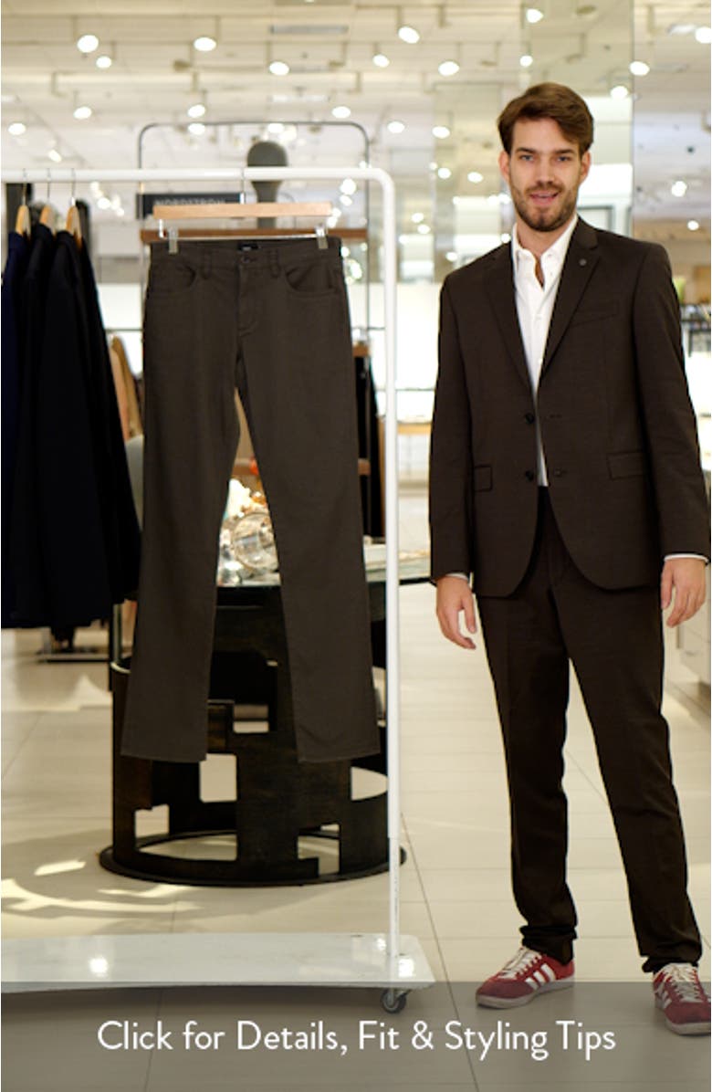'Soho' Slim Fit Trousers, sales video thumbnail
