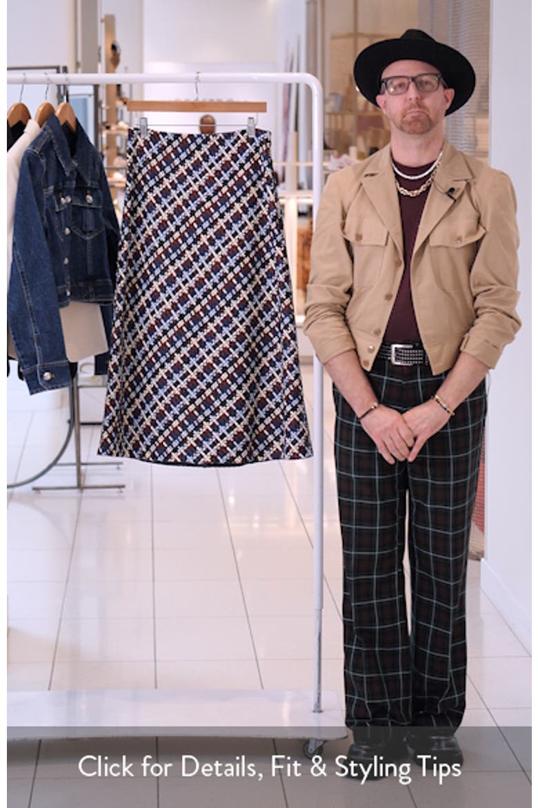 Leather A-Line Skirt video