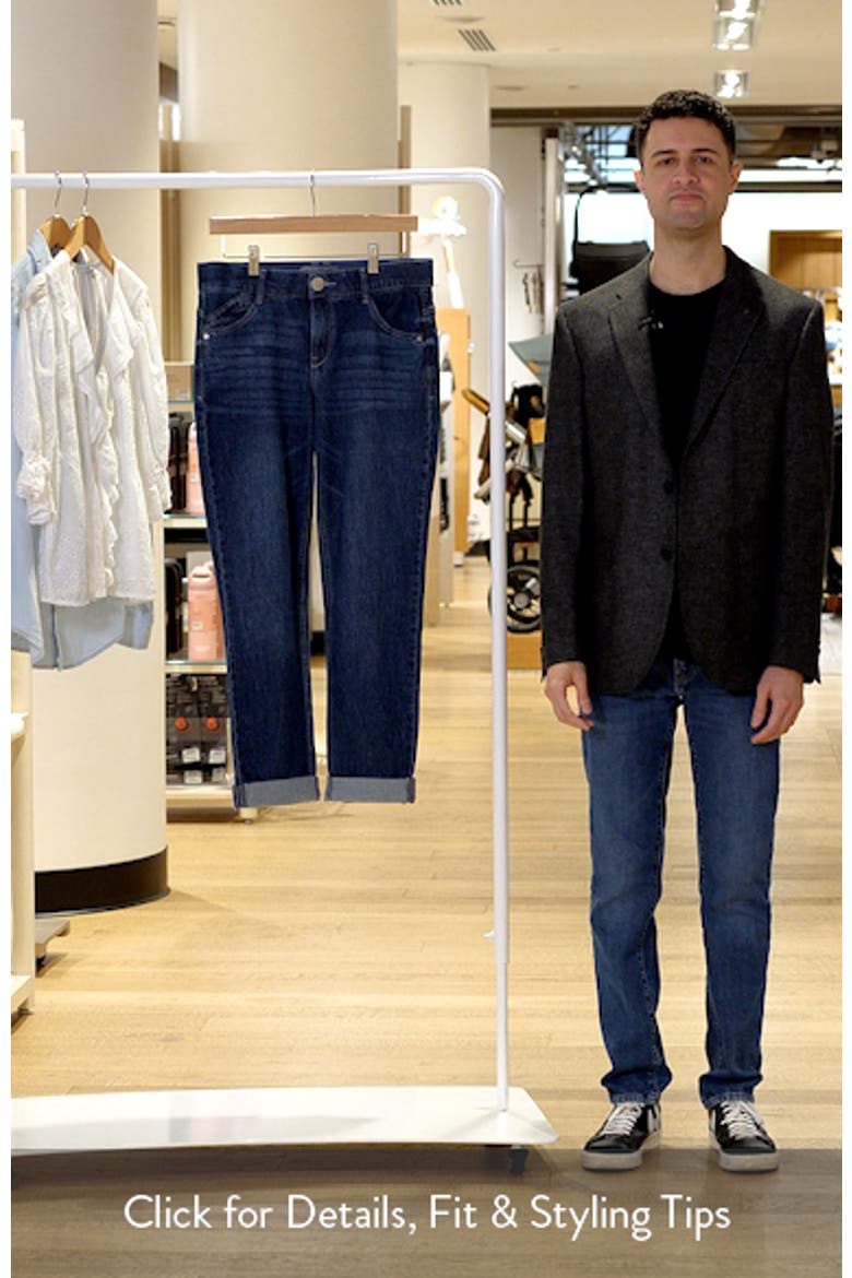 Gemma High Waist Girlfriend Jeans video