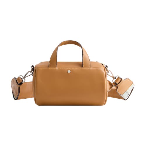 True Religion Zip Top Mini Duffle Handbag