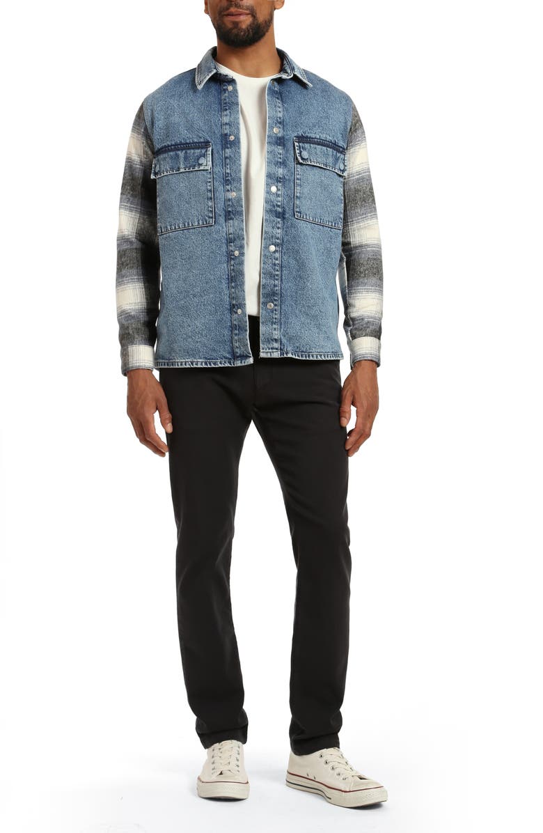 Mavi Jeans Milton Slim Fit Twill Chinos, Alternate, color, Deep Navy Luxe Twill