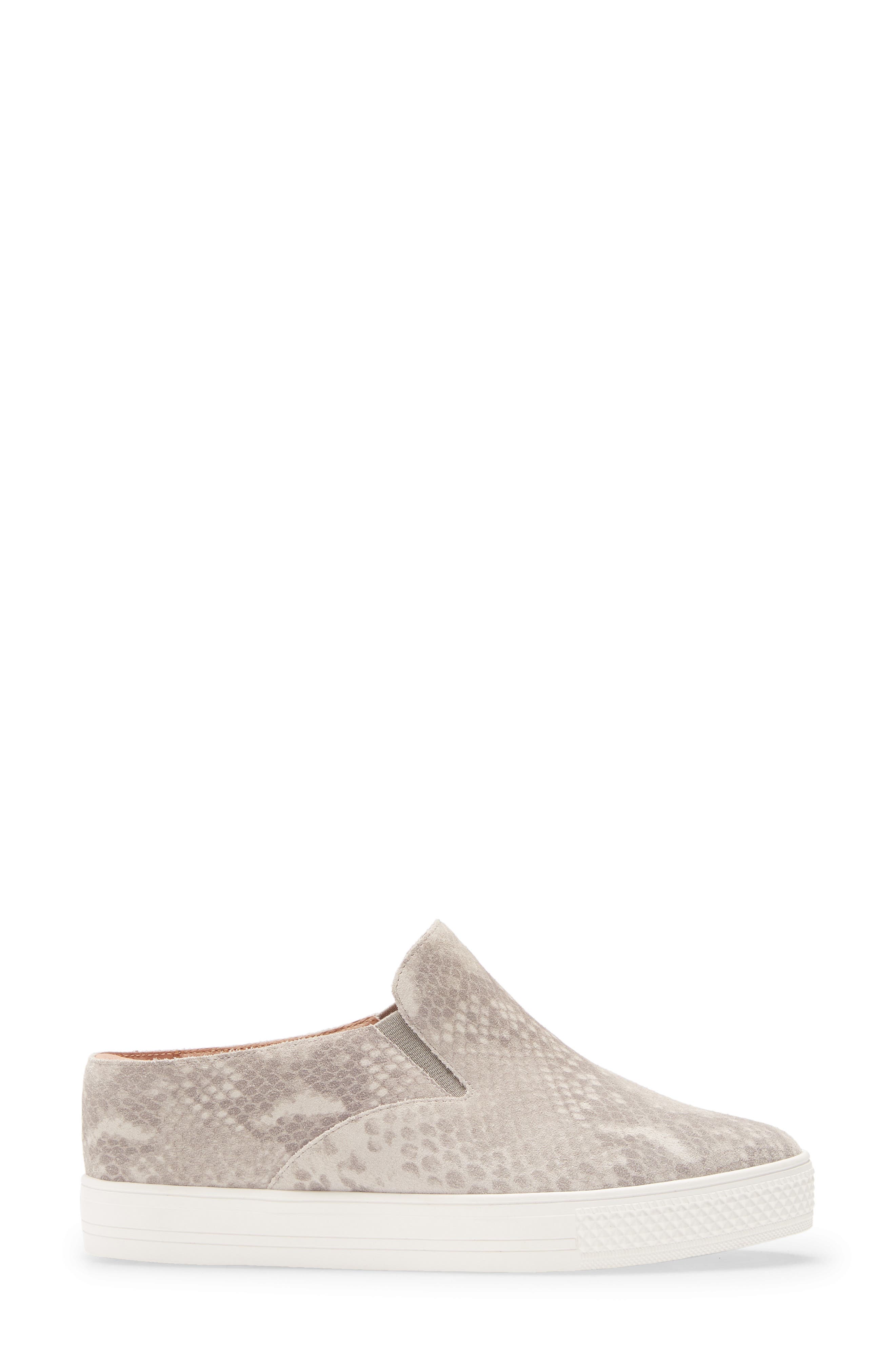 Alysha Slip-On Sneaker, Alternate, color, GREY SNAKE PRINT SUEDE