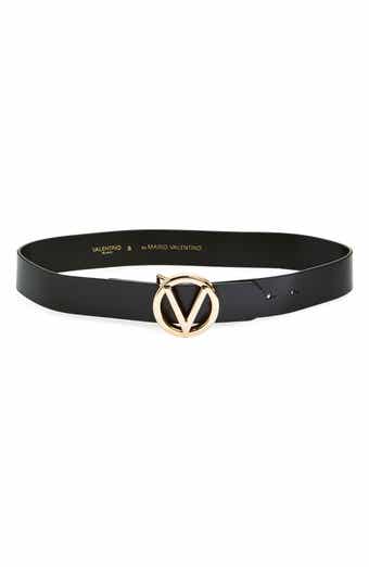 VALENTINO BY MARIO VALENTINO Giusy Logo Buckle Belt