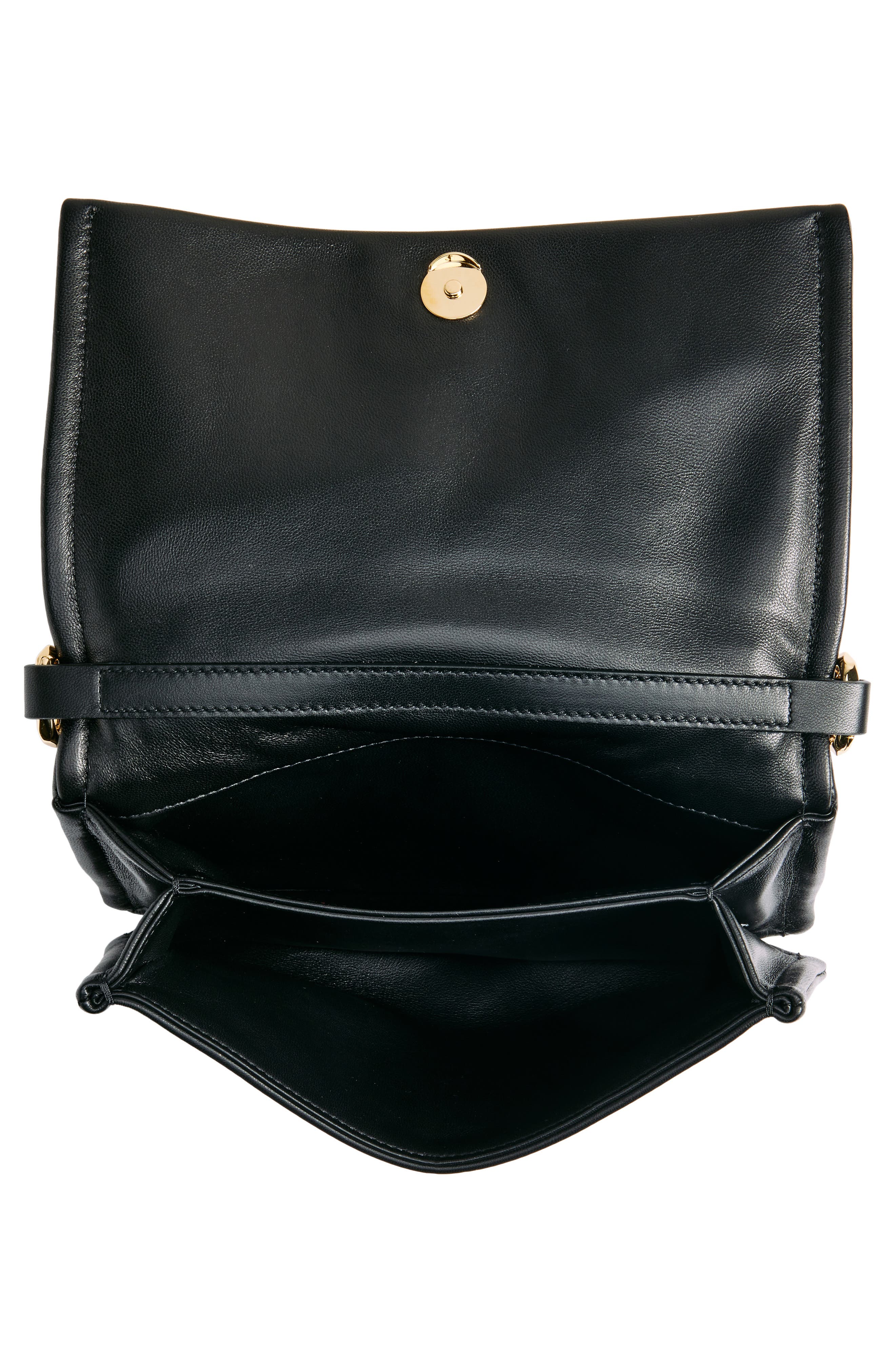 Valentino Garavani VLOGO Chain Lambskin Crossbody Bag, Alternate, color, 