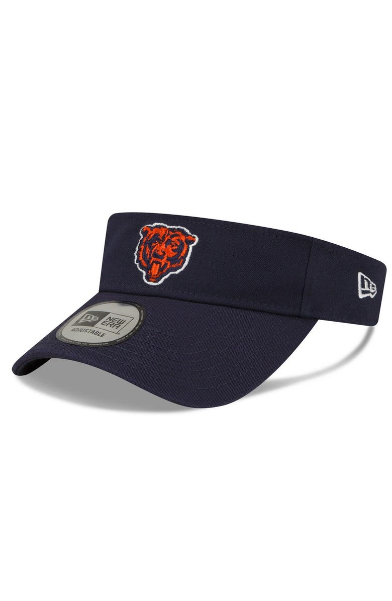 New Era Men's New Era Navy Chicago Bears 2022 Sideline Adjustable Visor, Alternate, color, 