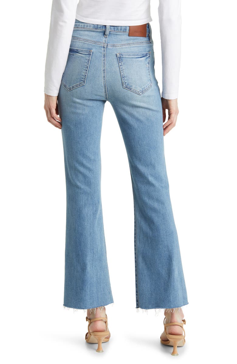 HIDDEN JEANS Raw Hem Bootcut Jeans, Alternate, color,