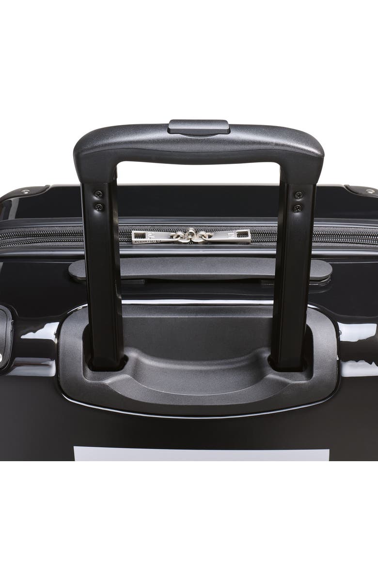 KARL LAGERFELD Karl in A Box Upright Suitcase, Alternate, color, Black