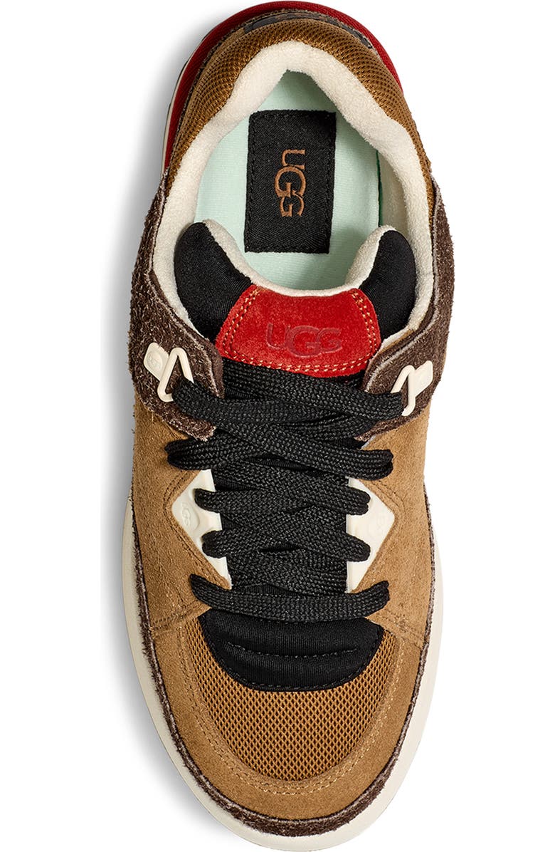 UGG<sup>®</sup> Goldencush Sneaker, Alternate, color, Chestnut / Black
