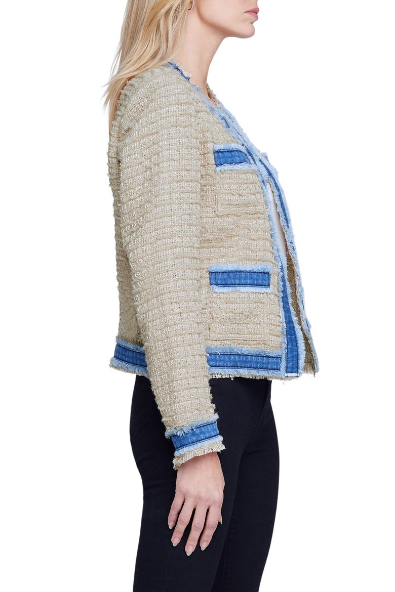 Agnes Tweed Jacket, Alternate, color, OXFORD TAN/ POMONA