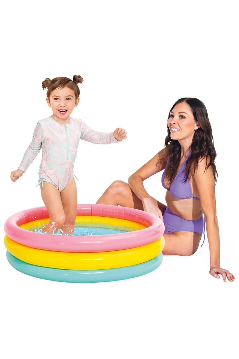 Sunset Glow Baby Pool, Alternate, color, Multicolored