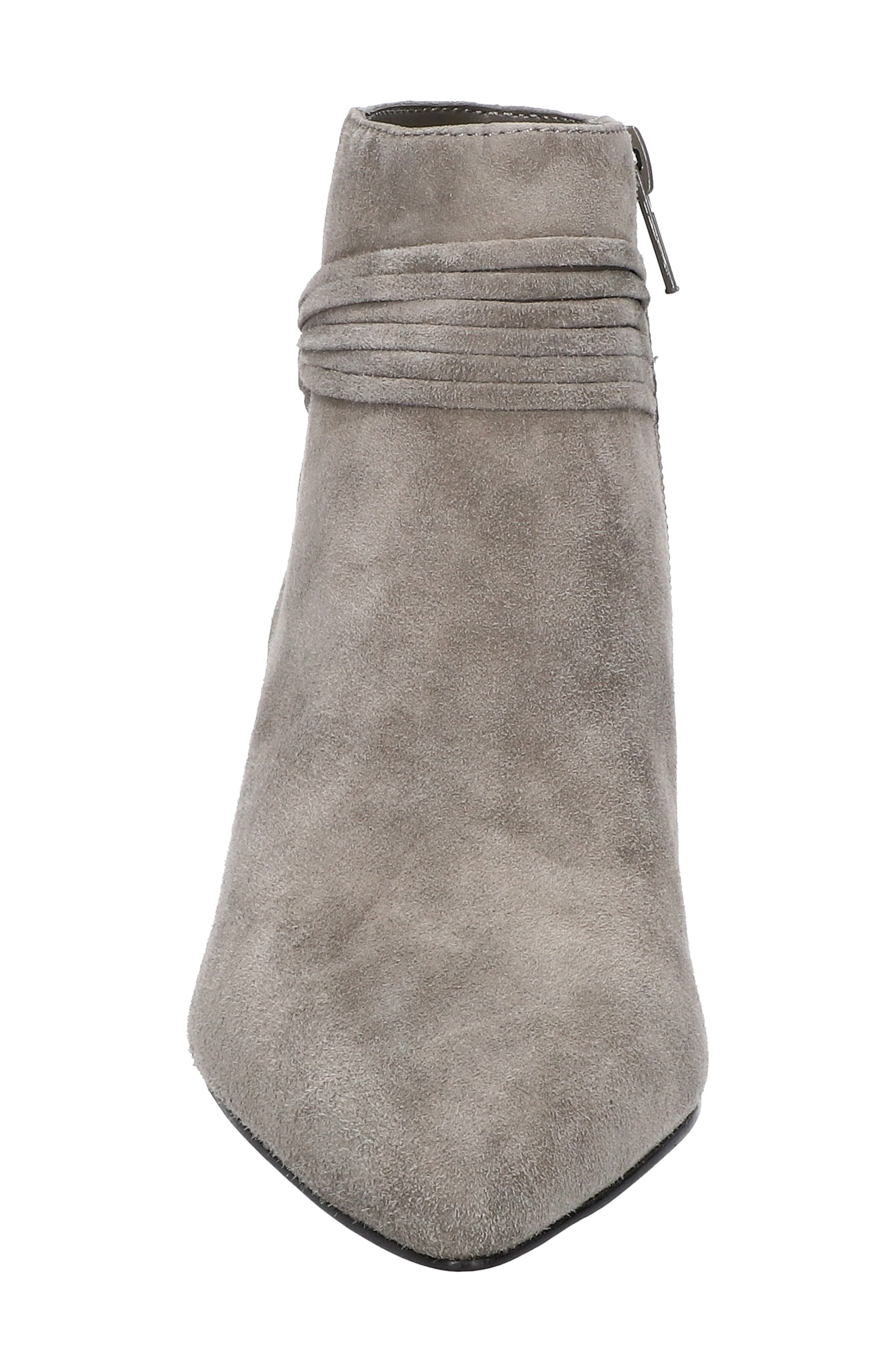 Bella Vita Jani Bootie, Alternate, color, Grey Kidsuede Leather