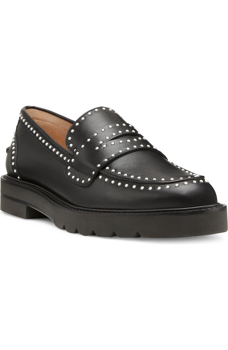 Stuart Weitzman Parker Lift Mini Imitation Pearl Loafer, Main, color,