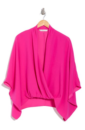 Trina Turk Concourse Top In Sunset Pin