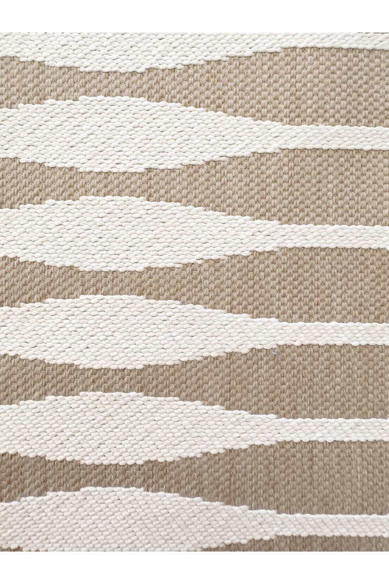 Serene Wave Pillow, Alternate, color, Rustic Beige