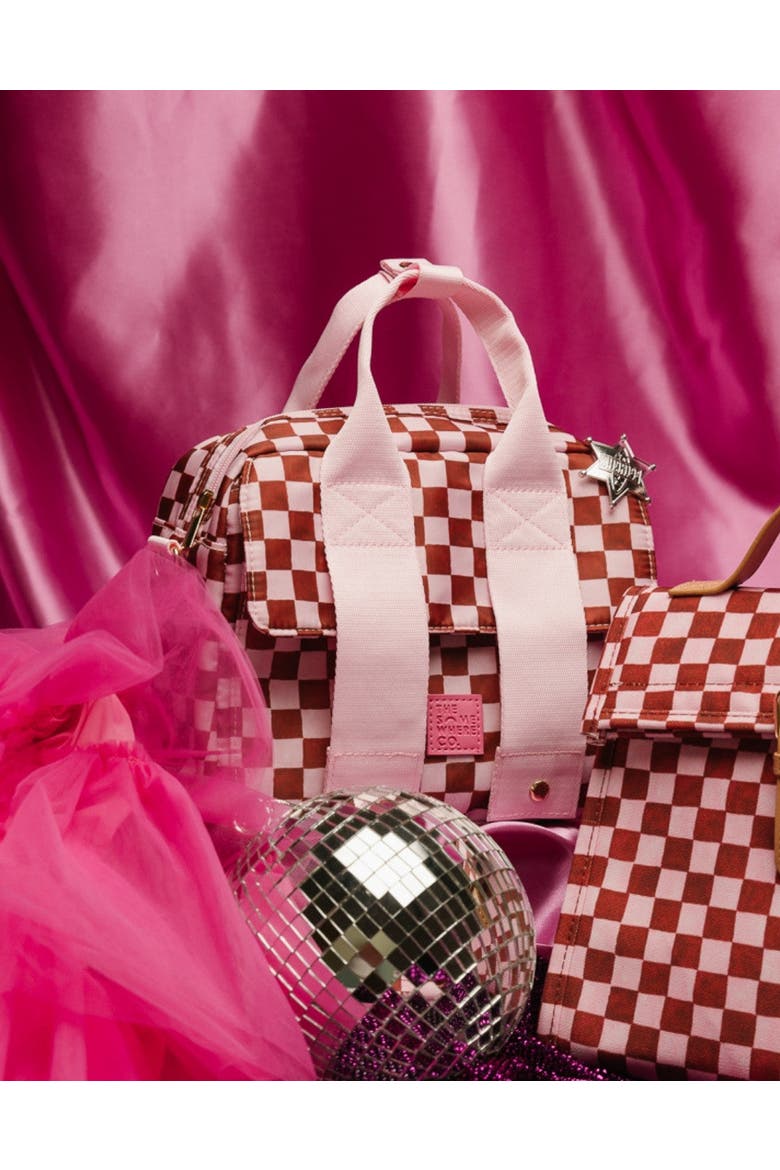Lunch Tote, Alternate, color, Crimson Haze