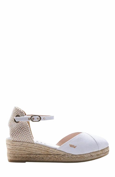 Pubol Canvas Espadrille Wedges