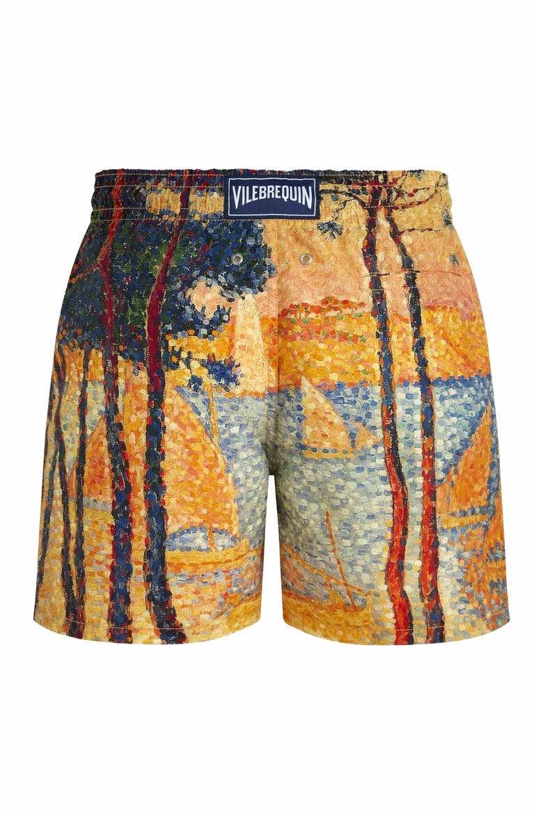 Men's Voile Et Pins 360 Swim Trunks, Alternate, color, MAÏS