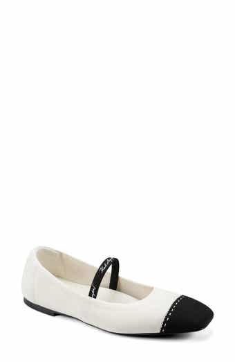 Zailey Cap Toe Mary Jane Flat