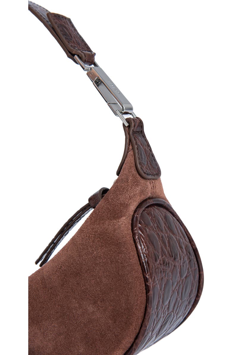 By Far Mini Ami Leather Shoulder Bag, Alternate, color,
