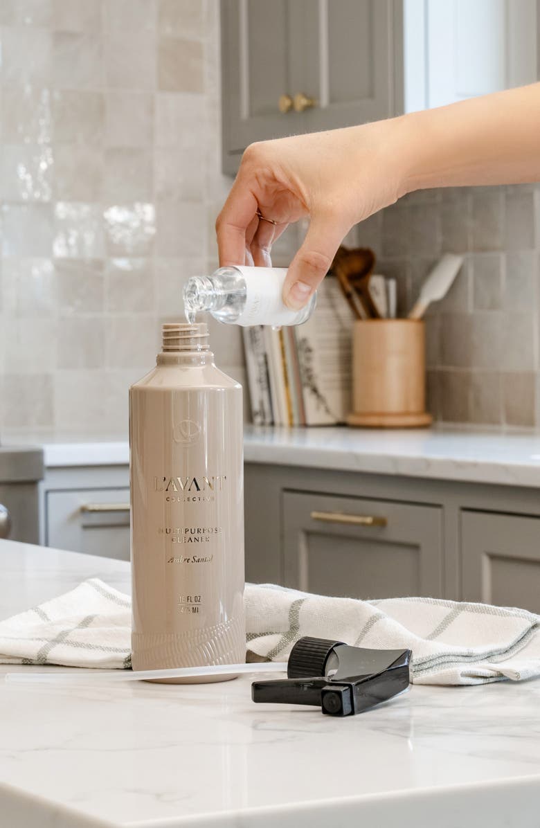 L'AVANT Collective Ambre Santal Multipurpose Cleaner Refill, Alternate, color, Beige