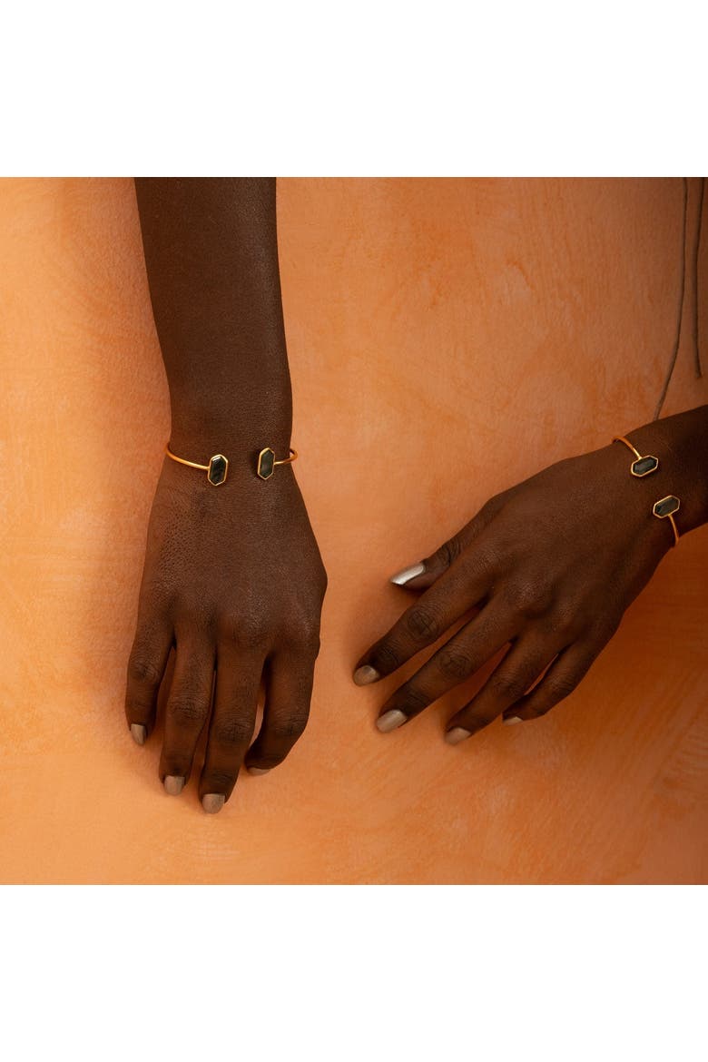 ZELENA BRACELET, Alternate, color, Gold Plated
