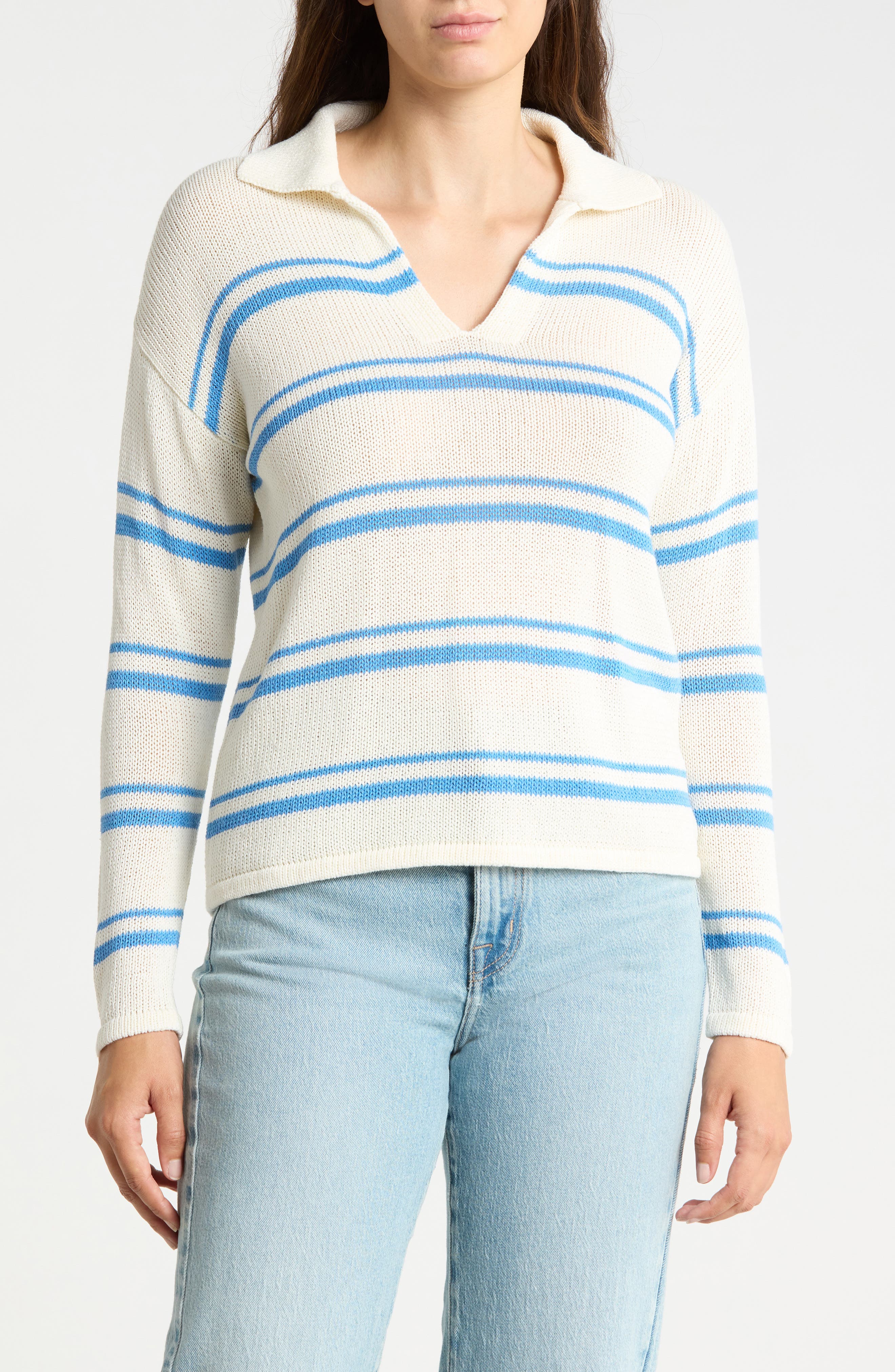 WHITE/ LIGHT BLUE
