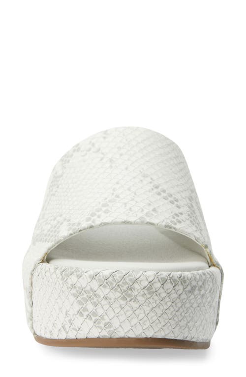 Matisse Frida Platform Sandal In White