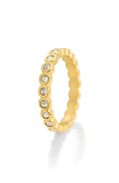 Bezel Tennis Ring