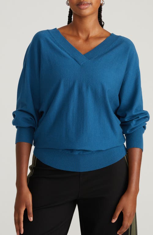 Universal Standard Savvy Sweater In Deep Teal