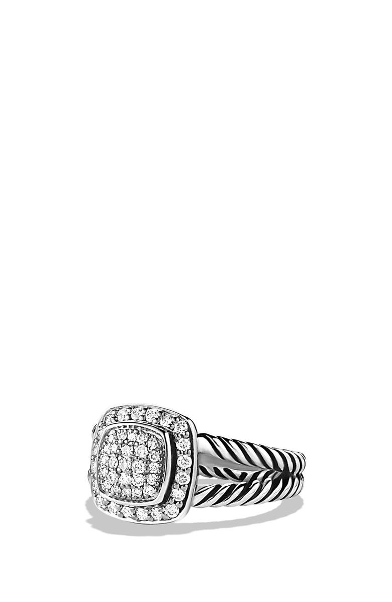 David Yurman Albion Petite Ring with Diamonds, Main, color,