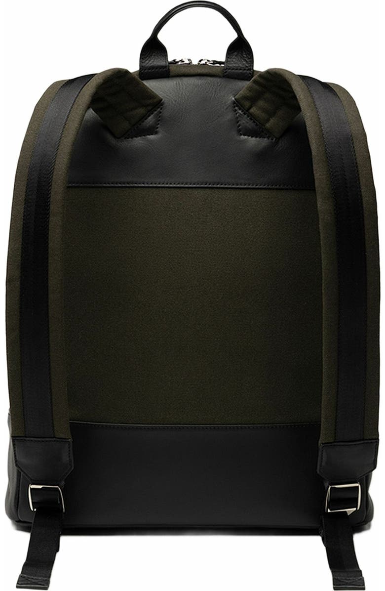 WANT Les Essentiels Kastrup Organic Cotton Canvas Backpack, Alternate, color, Green