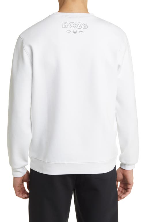 HUGO BOSS BOSS X NFL CREWNECK SWEATSHIRT 