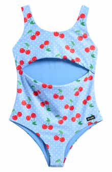 Kids' Cutout One-Piece Swimsuit