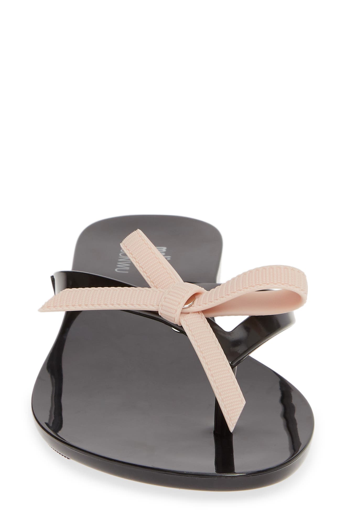 Melissa Harmonic Bow Jelly Flip Flop, Alternate, color, 