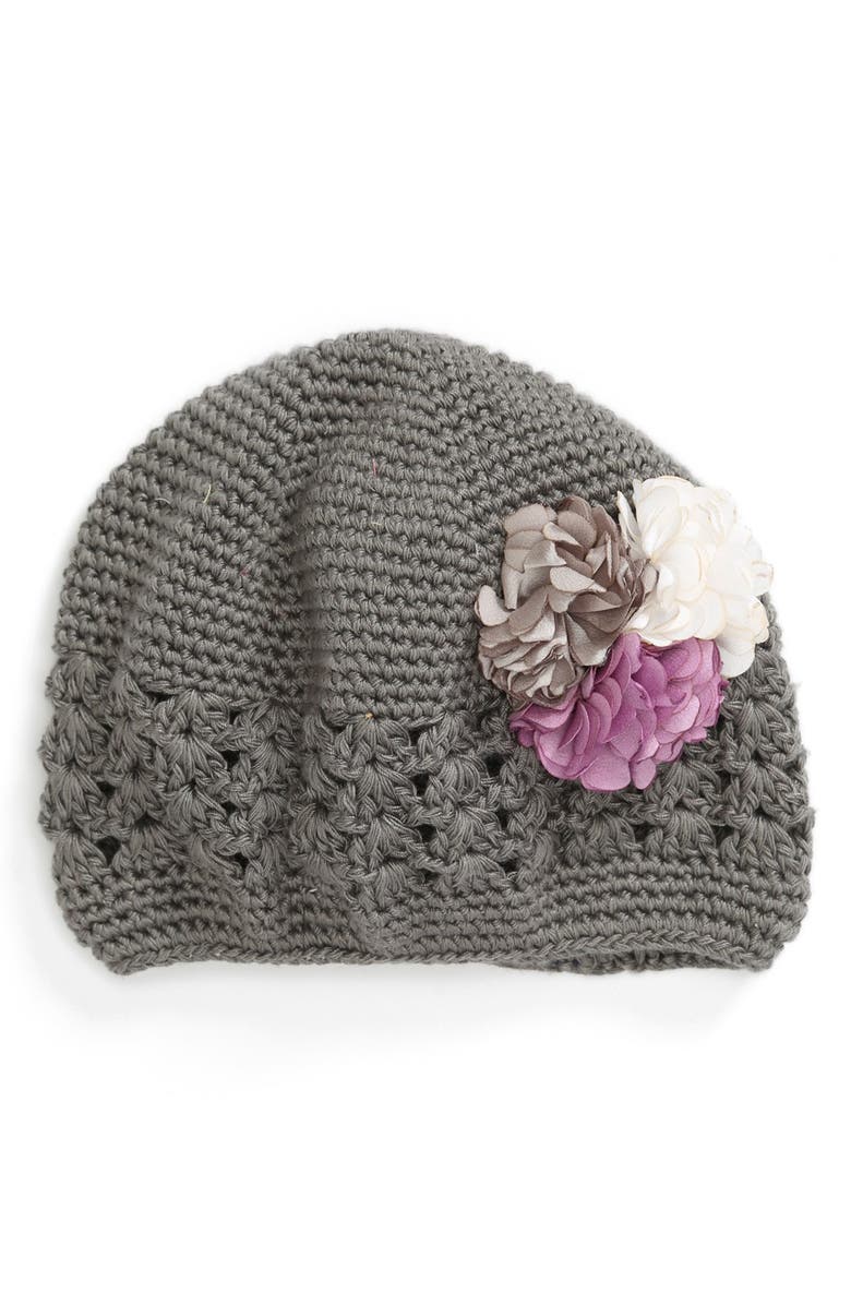 PLH Bows & Laces Crochet Hat, Main, color, 