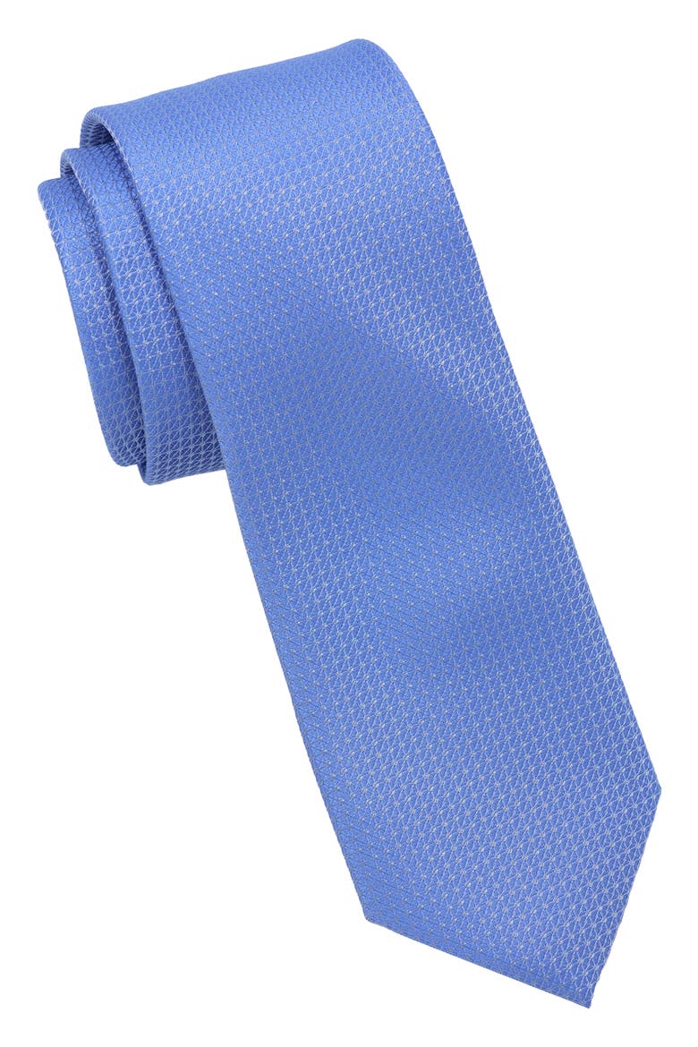 Textured Solid Tie, Main, color, LIGHT BLUE