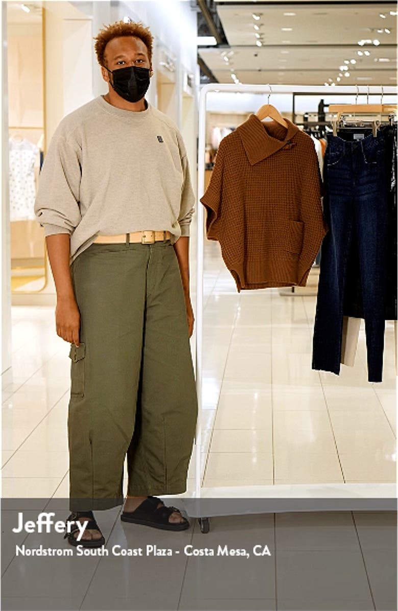 Toggle Virgin Wool Blend Sweater, sales video thumbnail