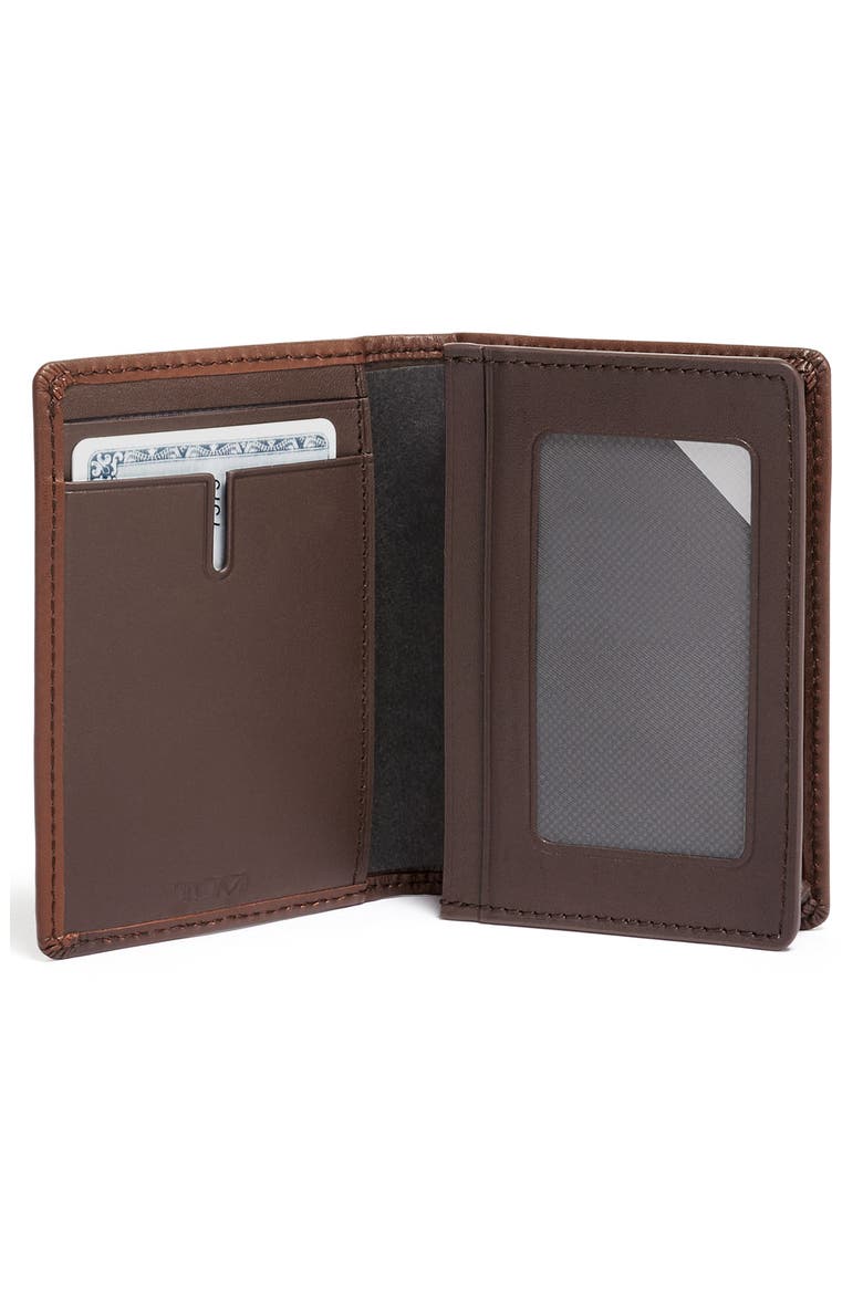 Hassau Gusseted Card Case, Alternate, color, WHISKEY BURNISHED