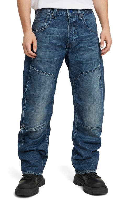G-star Origins Bend 3d Loose Fit Jeans In Worn In Blue Creek