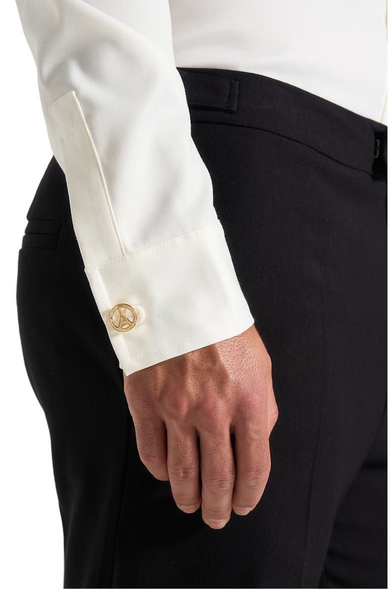 Eiffel Cufflinks, Main, color, Gold