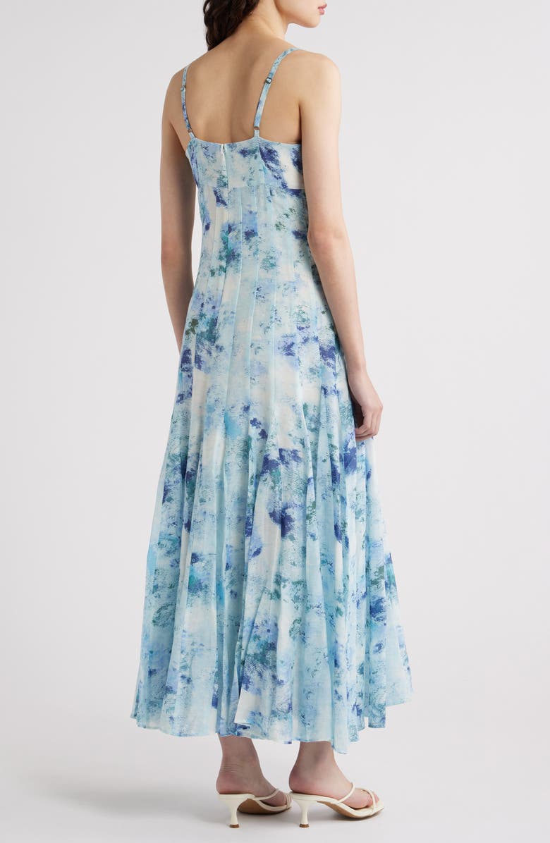 Chelsea28 Seamed Sleeveless Maxi Dress, Alternate, color, 